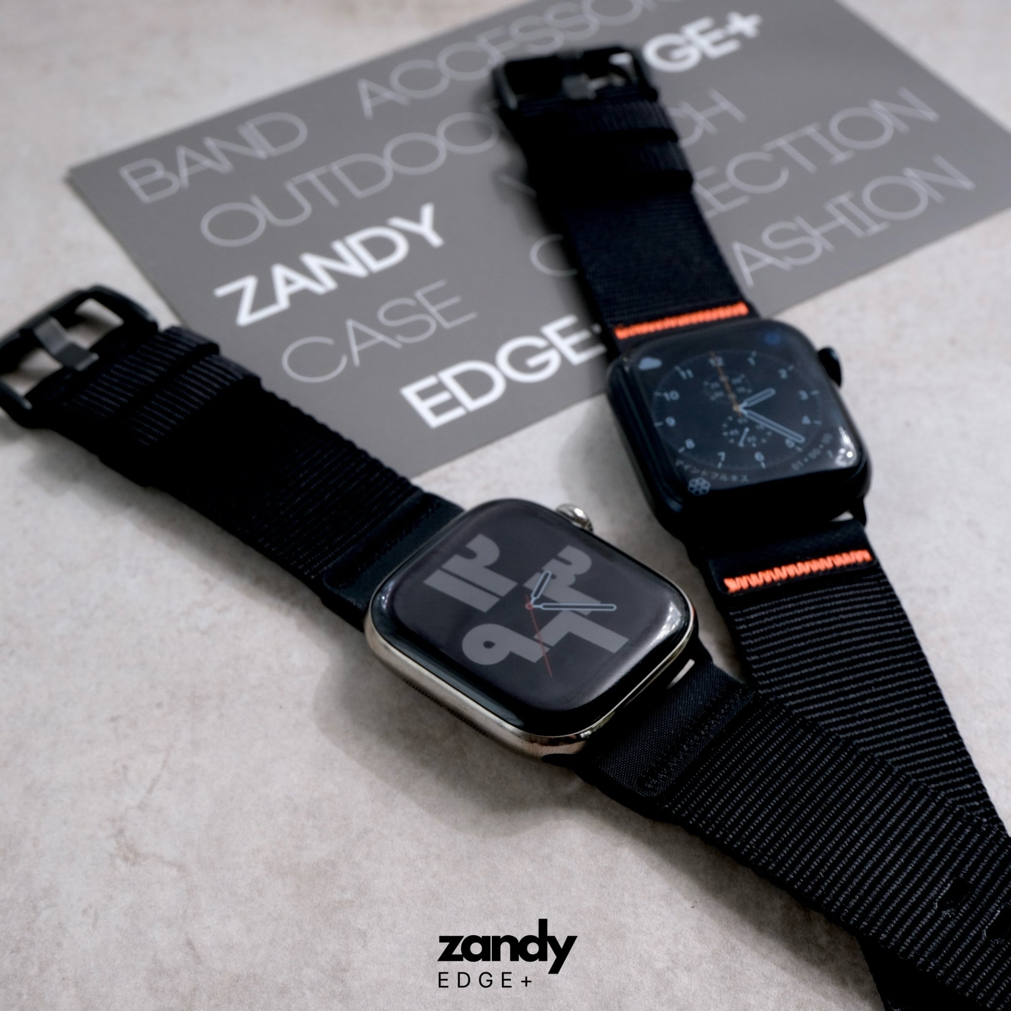 EDGE+【ミッションナイロンバンド】B078 アップルウォッチバンド