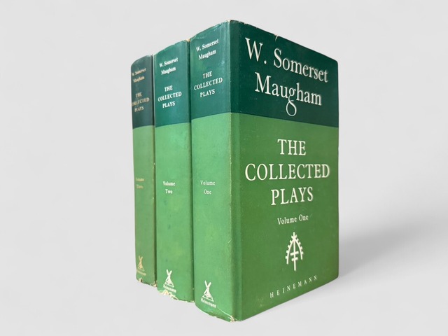 【SL913】The Collected Plays, Complete set in 3 volumes(1966.1966.1961) /William Somerset Maugham