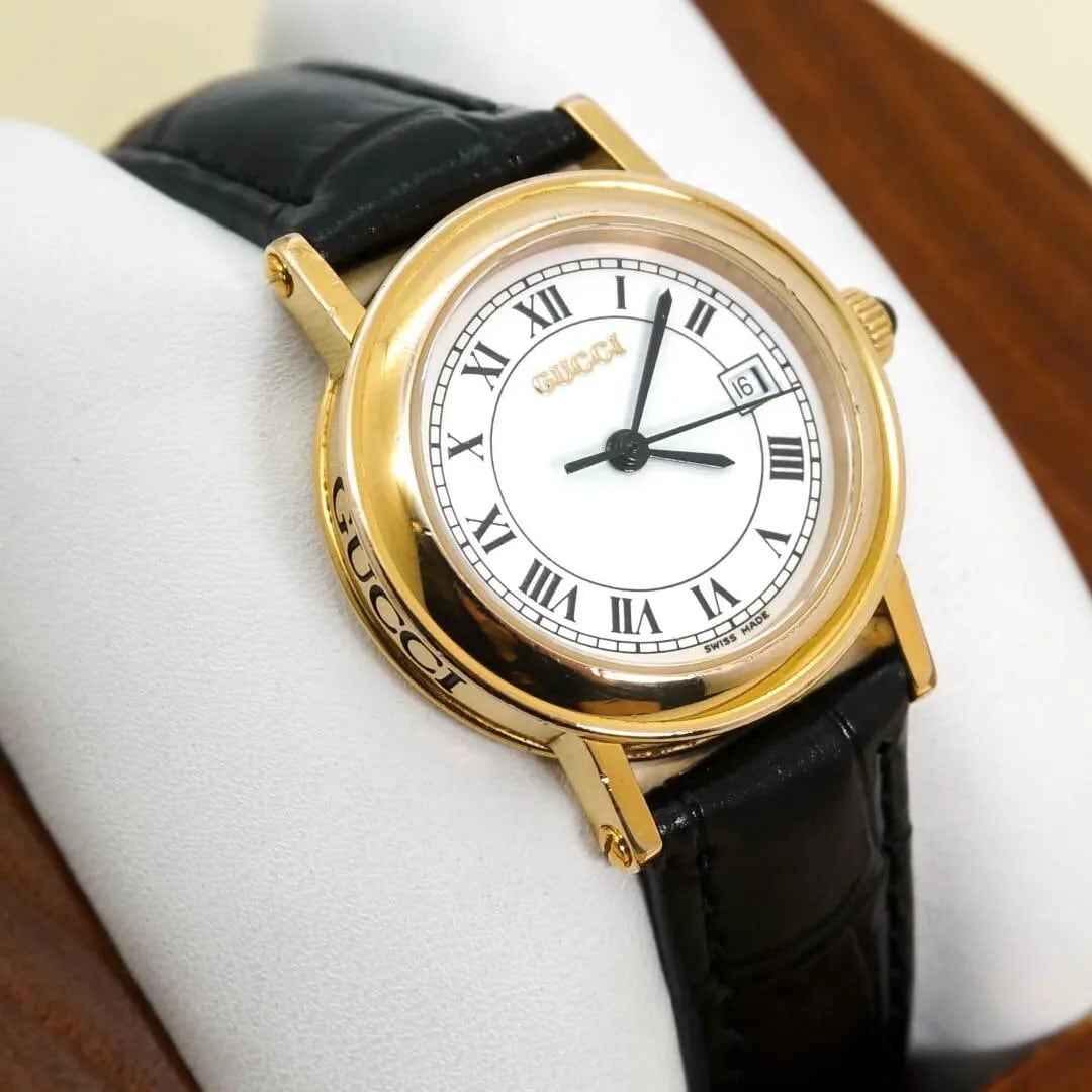 稼働 GUCCI 腕時計 5500L レディース Gクラス 新品電池 1423 | Like a