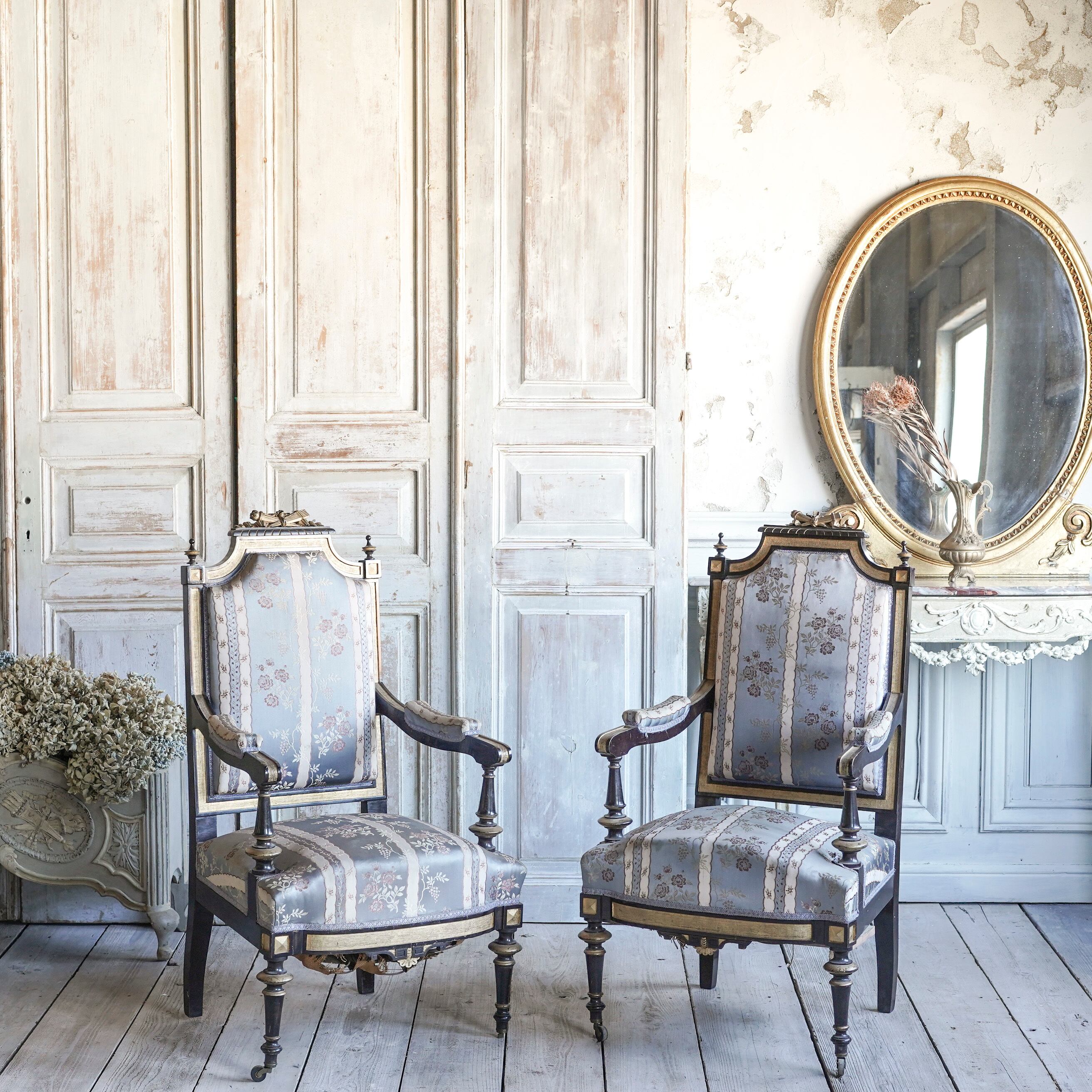 ダイニングチェア/キャスター/アームチェア/アンティーク/ディスプレイ/椅子/イス