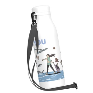 レッツ・オーシャン！-ショルダーサーモステンレスボトル(500ml)