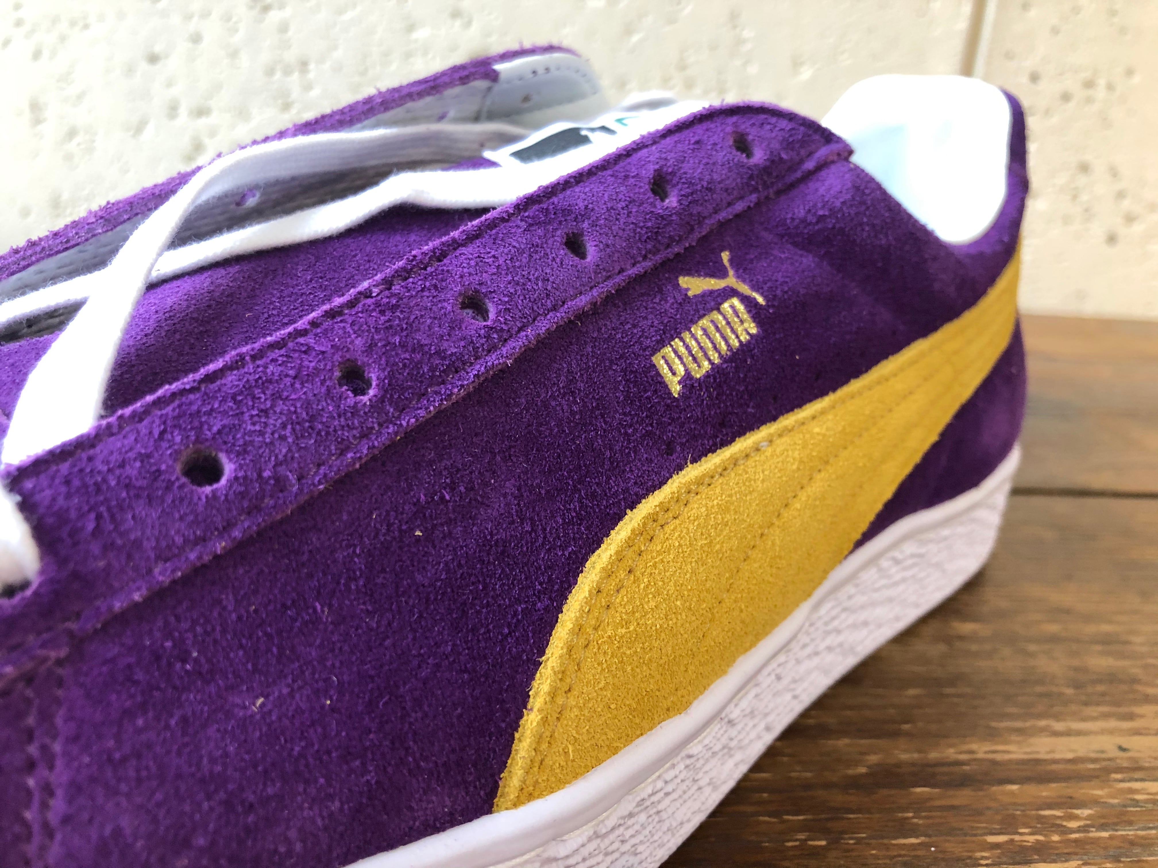 PUMA SUEDE CLASSIC X COLLECTORS (HELIOTROPE-SPECTRA YELLOW) | "JACK OF ALL  TRADES" 万屋 MARU