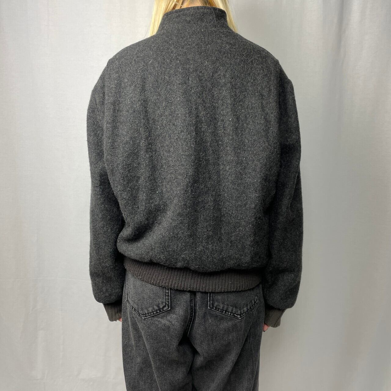 80年代 USA製 WOOLRICH ウールリッチ ウールジャケット ブルゾン  