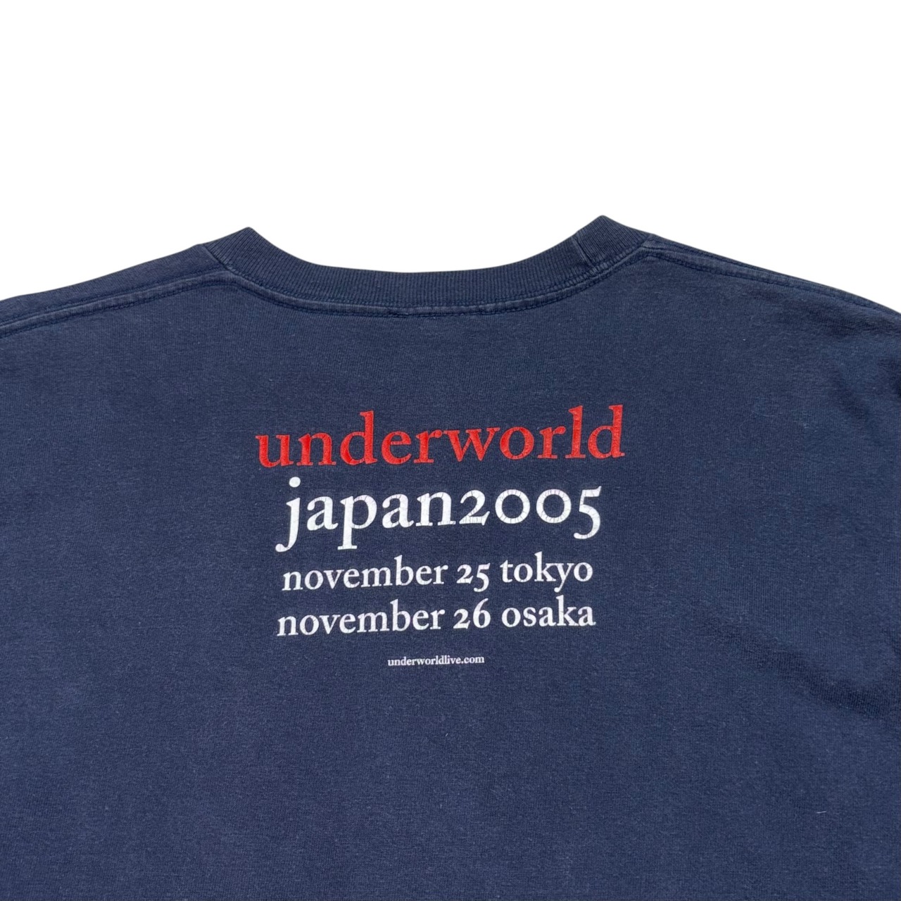 vintage 2005’s UNDERWORLD long sleeves music tee “Lovely Broken Thing”