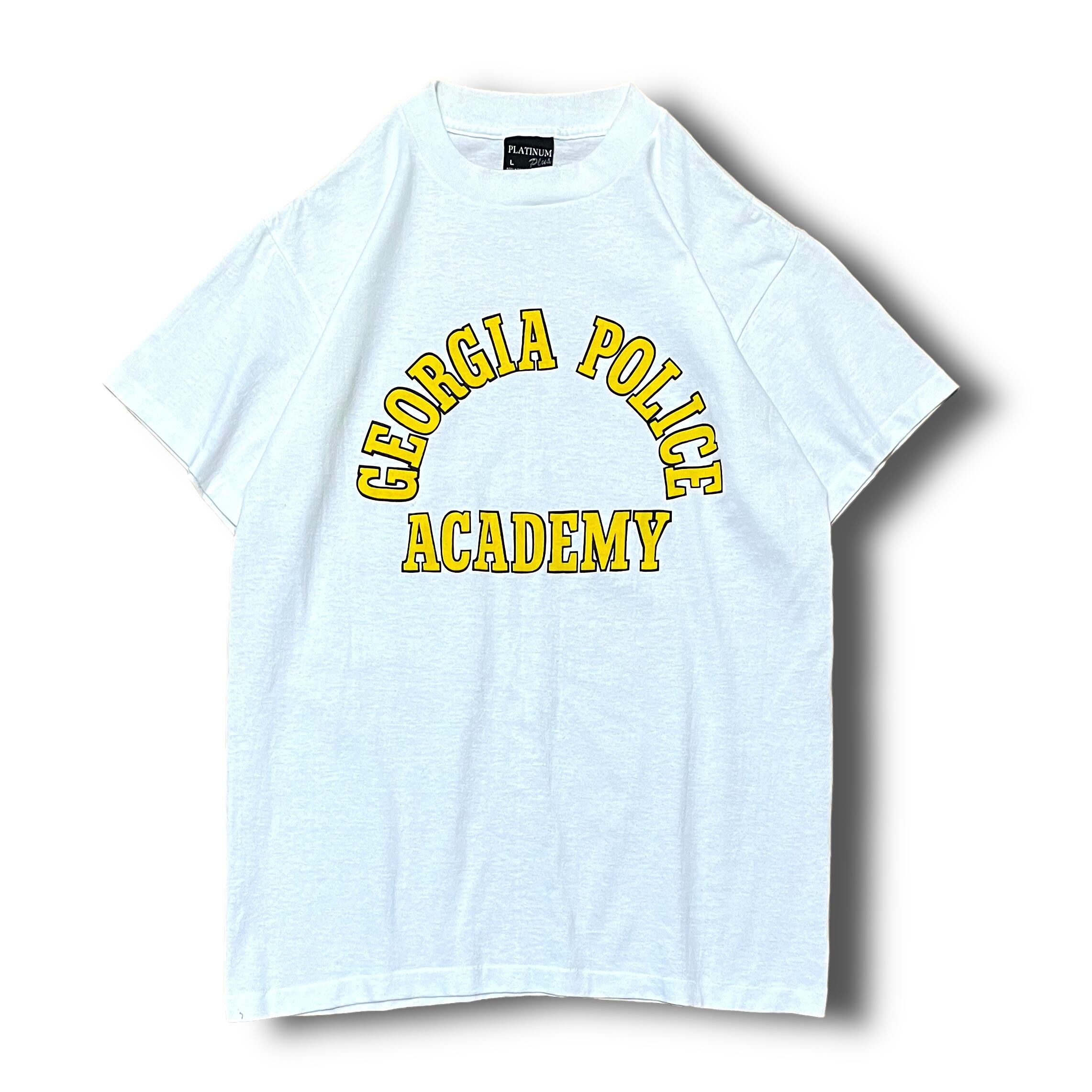 【Vintage】1990's" GEORGIA POLICE ACADEMY"カレッジプリントTシャツ MADE IN USA