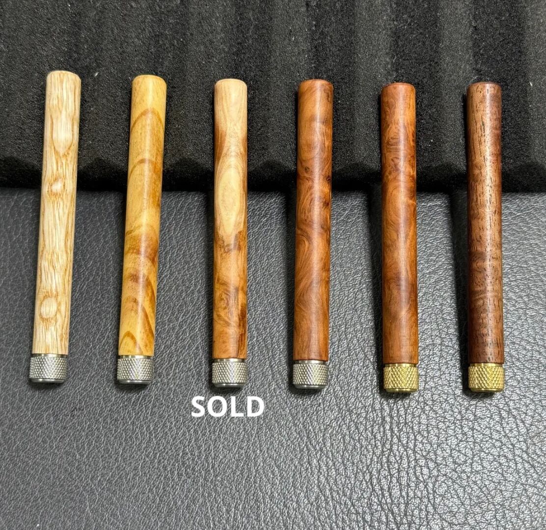 45吉野杉瘤 木製シャーペン 最強低重心 真鍮 | handwood