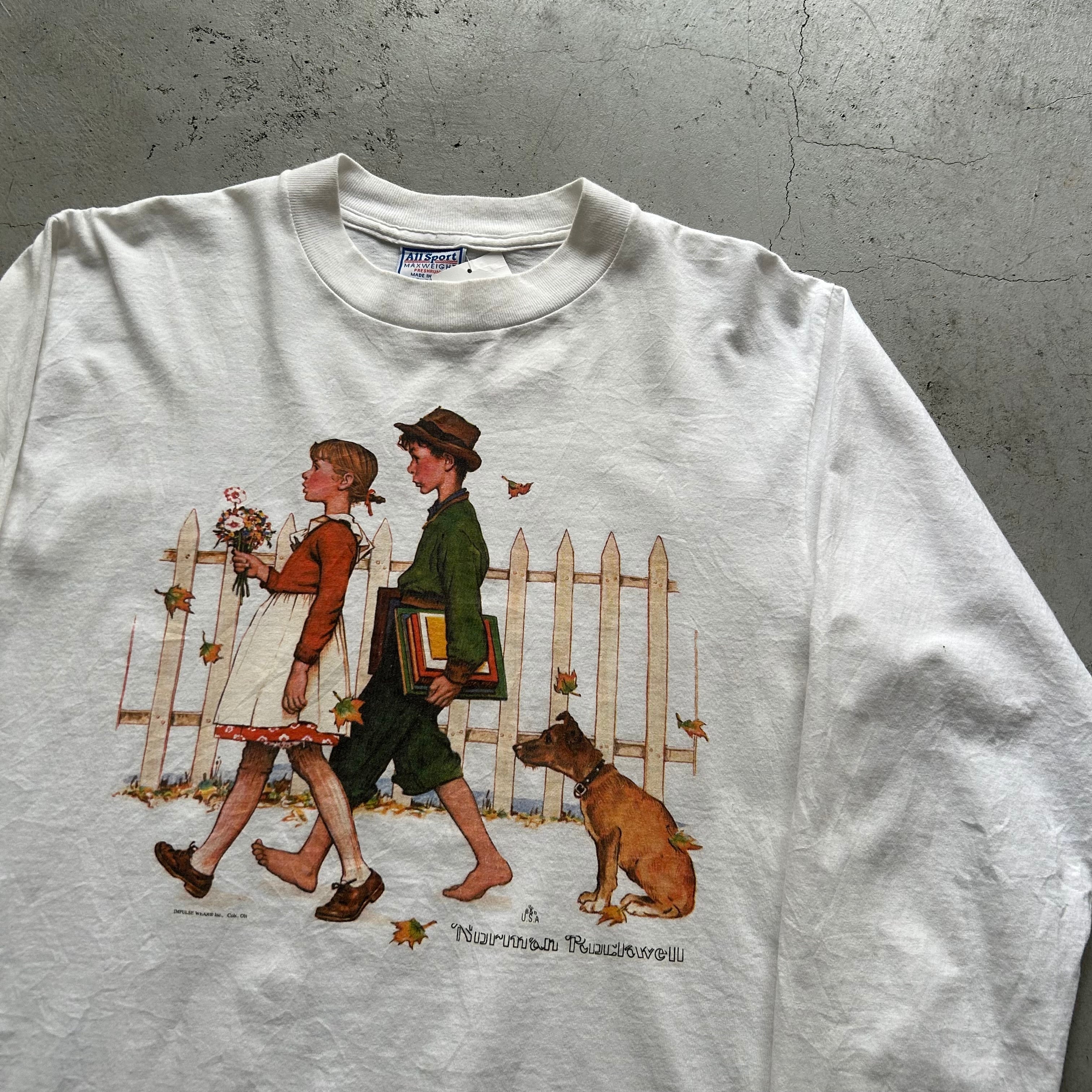 1990s Norman Rockwell L/S T-shirt【高円寺店】 | What'z up
