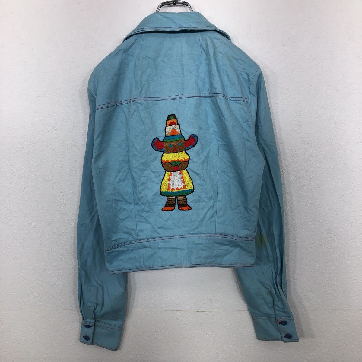 デニムジャケット レディース XS〜 水色 Gジャン ジージャン