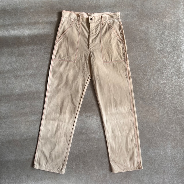 1970s  "Dead Stock" Baker Style Pants  W33 L31　H480
