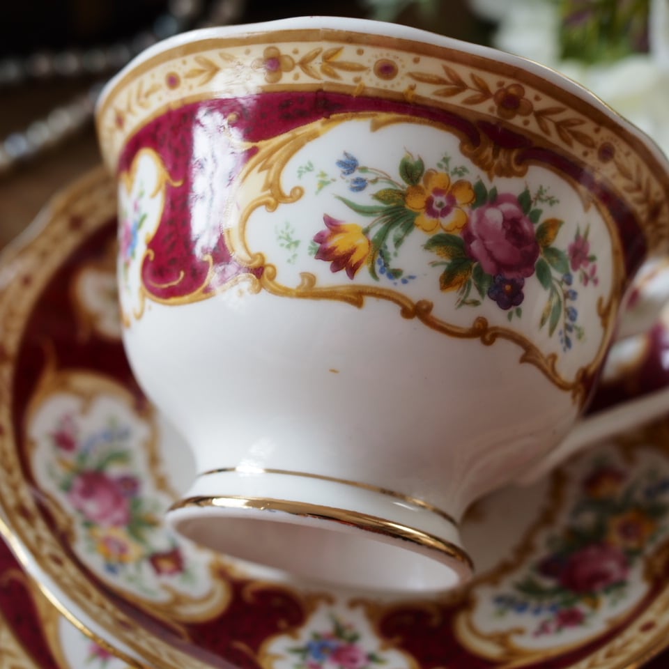 タロット4 皇帝 】希少！英国ロイヤルアルバート レディハミルトン