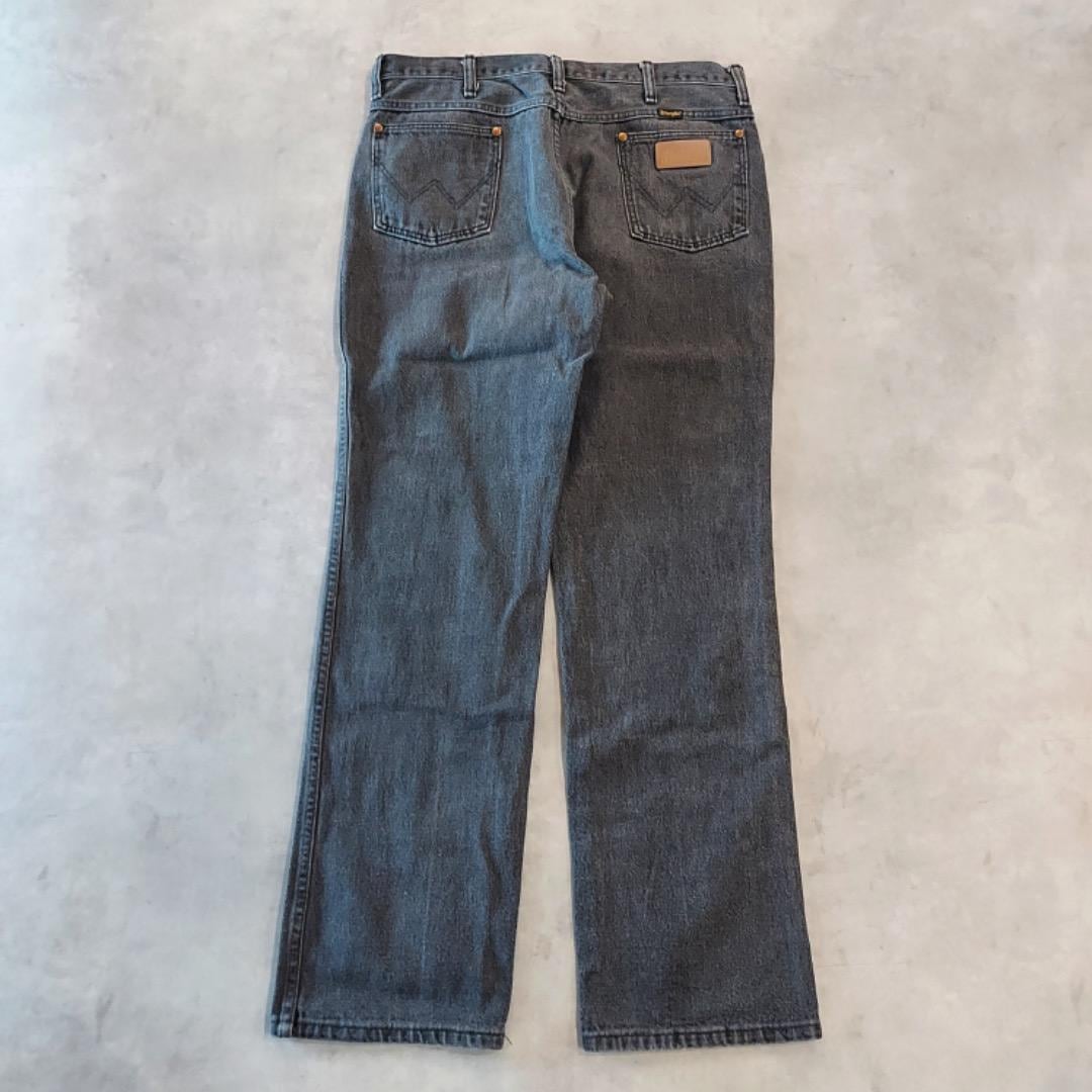 ラングラー W34 ブラックデニム カウボーイ 古着 黒 90s 18072 ラングラー W34 ブラックデニム カウボーイ 古着 黒 90s 18072 W34L30