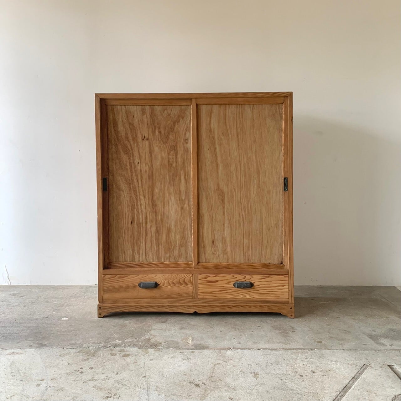 キャビネット　収納棚　古家具　0662