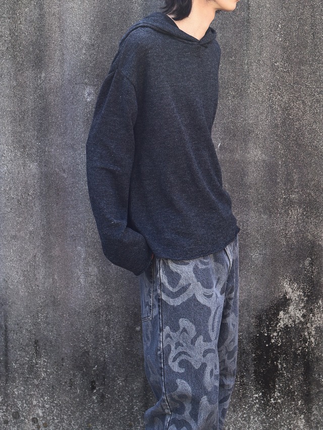 【26aw/ROLDSKOV】rambo hoodie grey