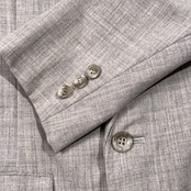 yaponskii ヤポンスキー ベスト ドッキング テーラードジャケット & ジレベスト サイズ 1 /グレー/日本製