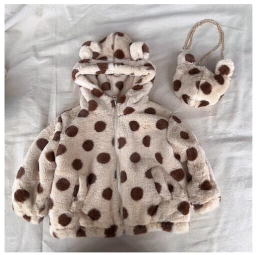 新作子供服★ファーコート★ファッションふわふわコート★冬キッズコート★ムートンコート