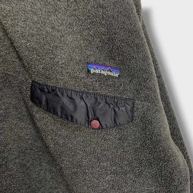 00s メキシコ patagonia シンチラスナップT フリース グレー XL