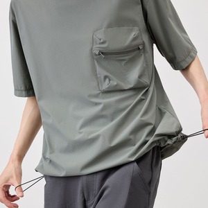 裾ドローコードTシャツ　MT0170006