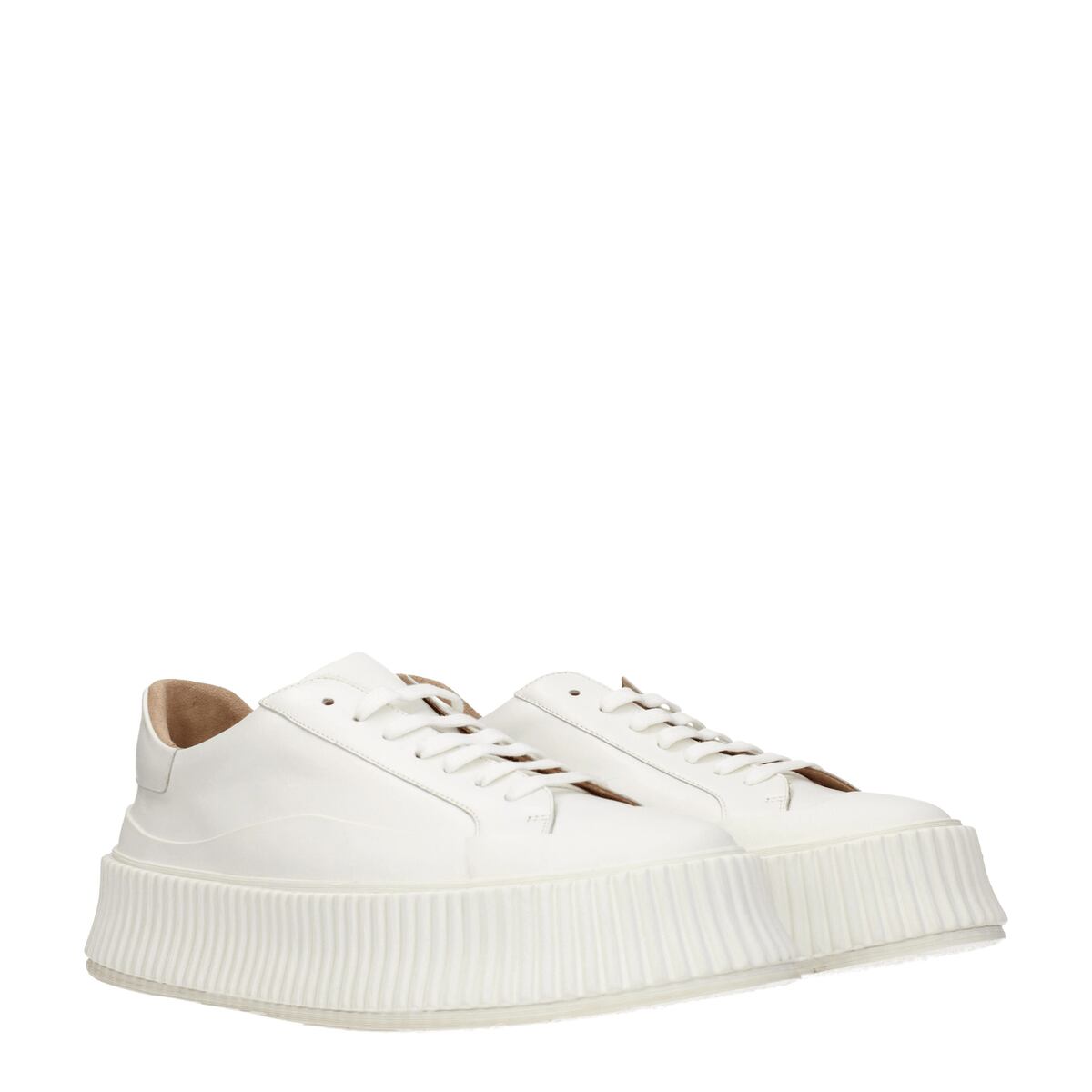 【新品】JIL SANDER ジルサンダー レディース スニーカー レザー ホワイト WS0002P4833NEVE