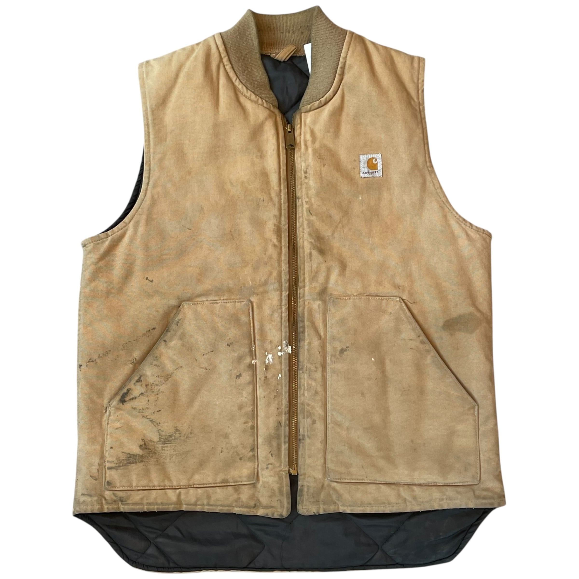 ~90s Carhartt quilting liner duck vest