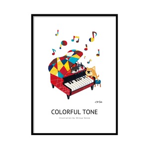 ポスター　A2サイズ(42cm×59.4cm)　『COLORFUL TONE』