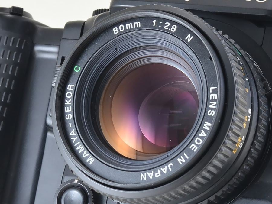 MAMIYA-SEKOR C 80mm F2.8 N マミヤ 中判カメラ用 単焦点レンズ 動作 