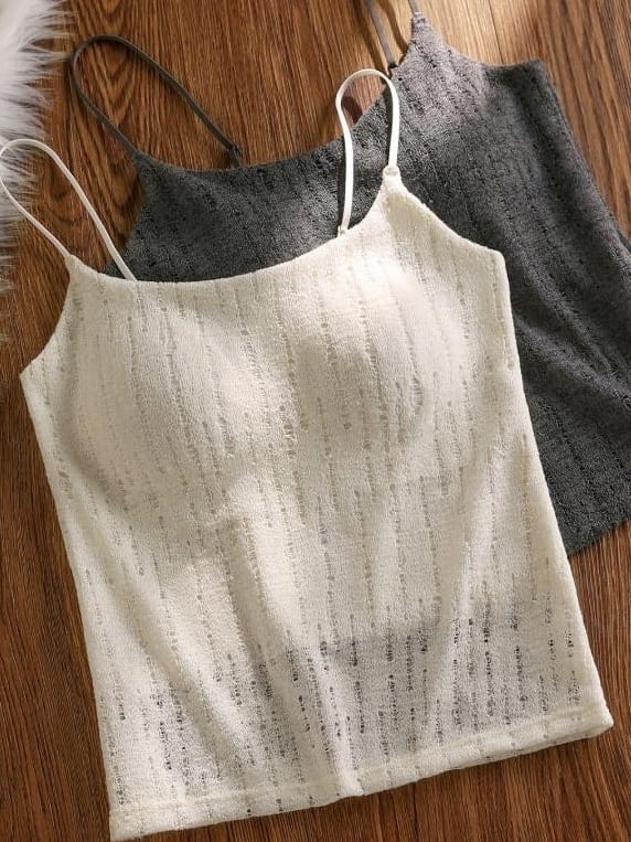 Soft Veil Padded Camisole 2set*S-526