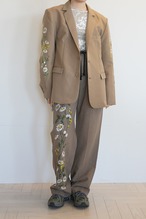 vintage tailored jacket-camel