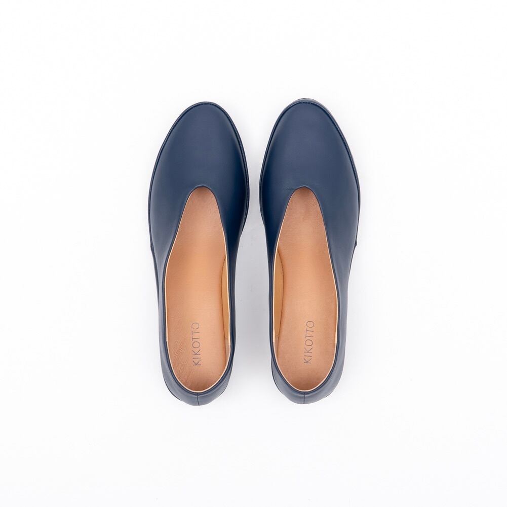 SPLETA ネイビー フラットシューズ 556a7163450d1cc036857921ec4582