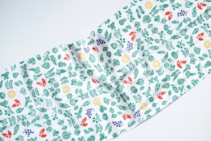 注染てぬぐい「野菜と果物」