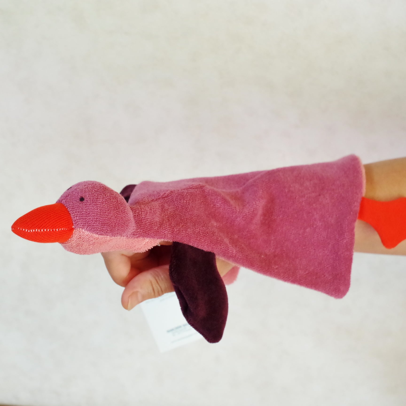 ナンヒェン ほおずり人形 グース 紫 | 木のおもちゃ専門店 おもちゃ箱