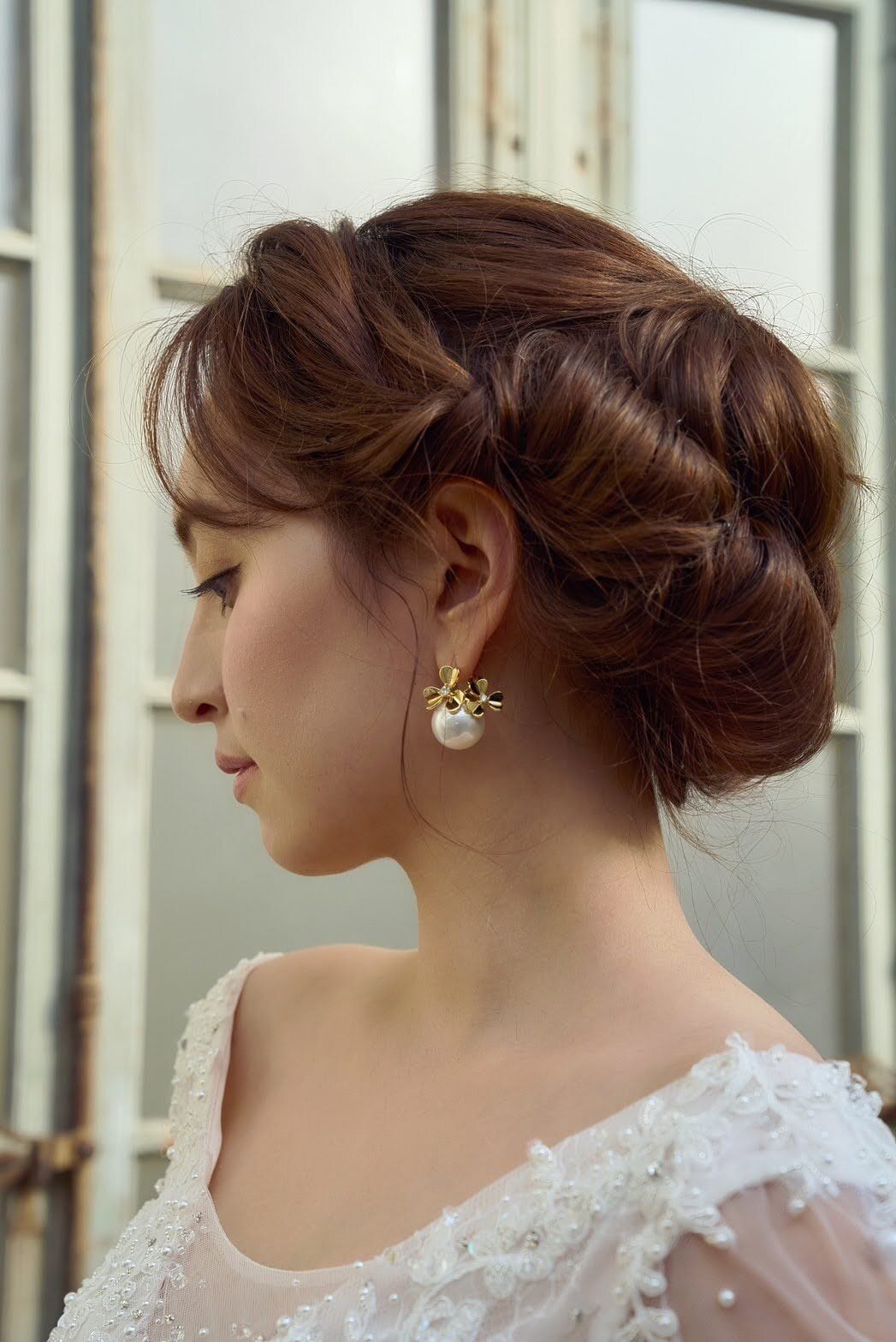 ゴールドフラワーパールピアス | THE HANY 公式オンライン ゴールドフラワーパールピアス | THE HANY 公式オンライン