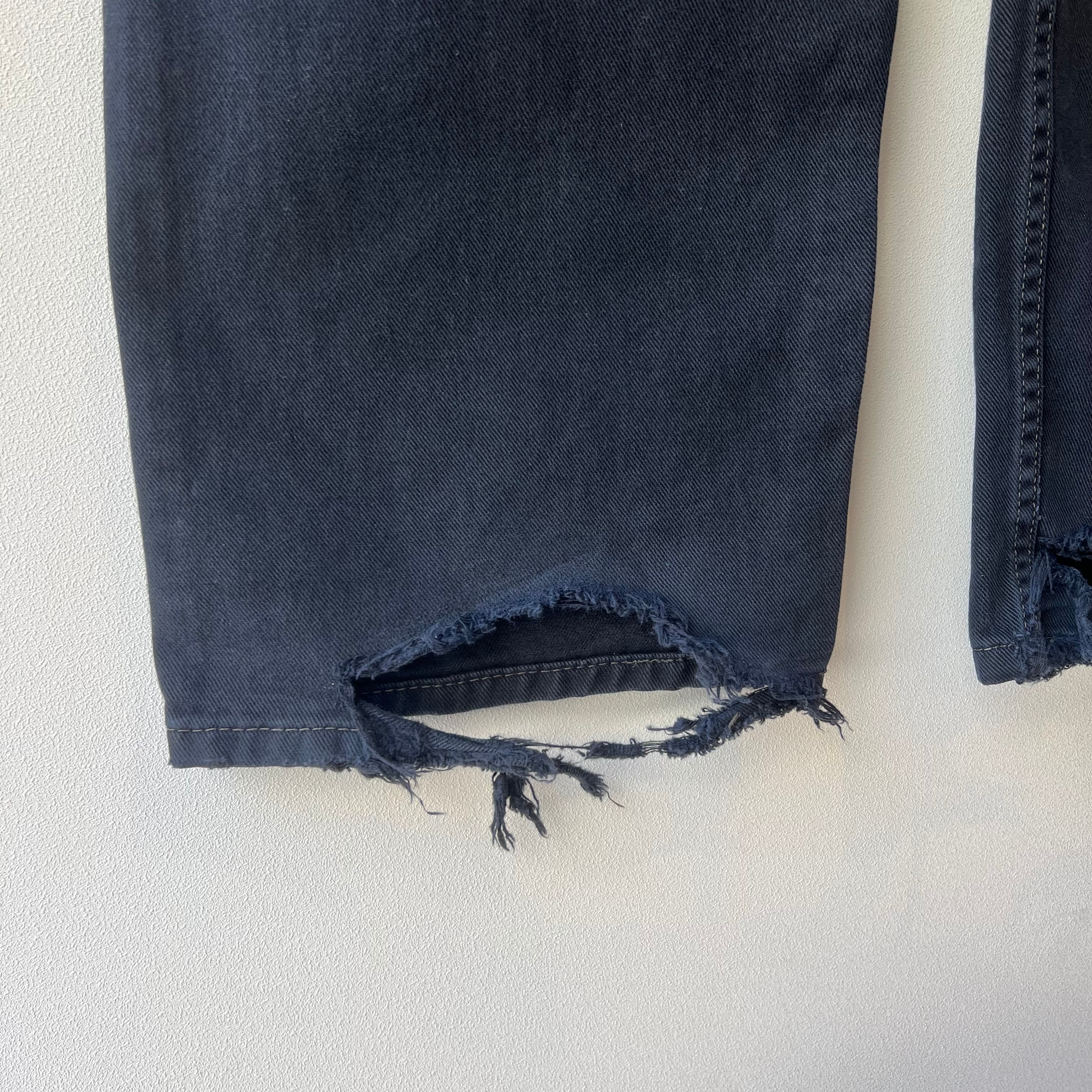 Levi's550 “Husky” ブラックデニムパンツ メンズW34L28 ブラック