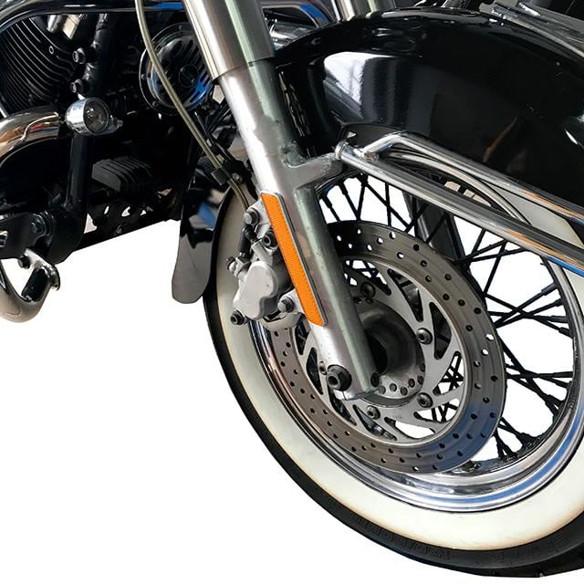 ハーレー フロントフォーク バイク 反射板 フロントフォーク フレーム/両面テープ/ハーレー