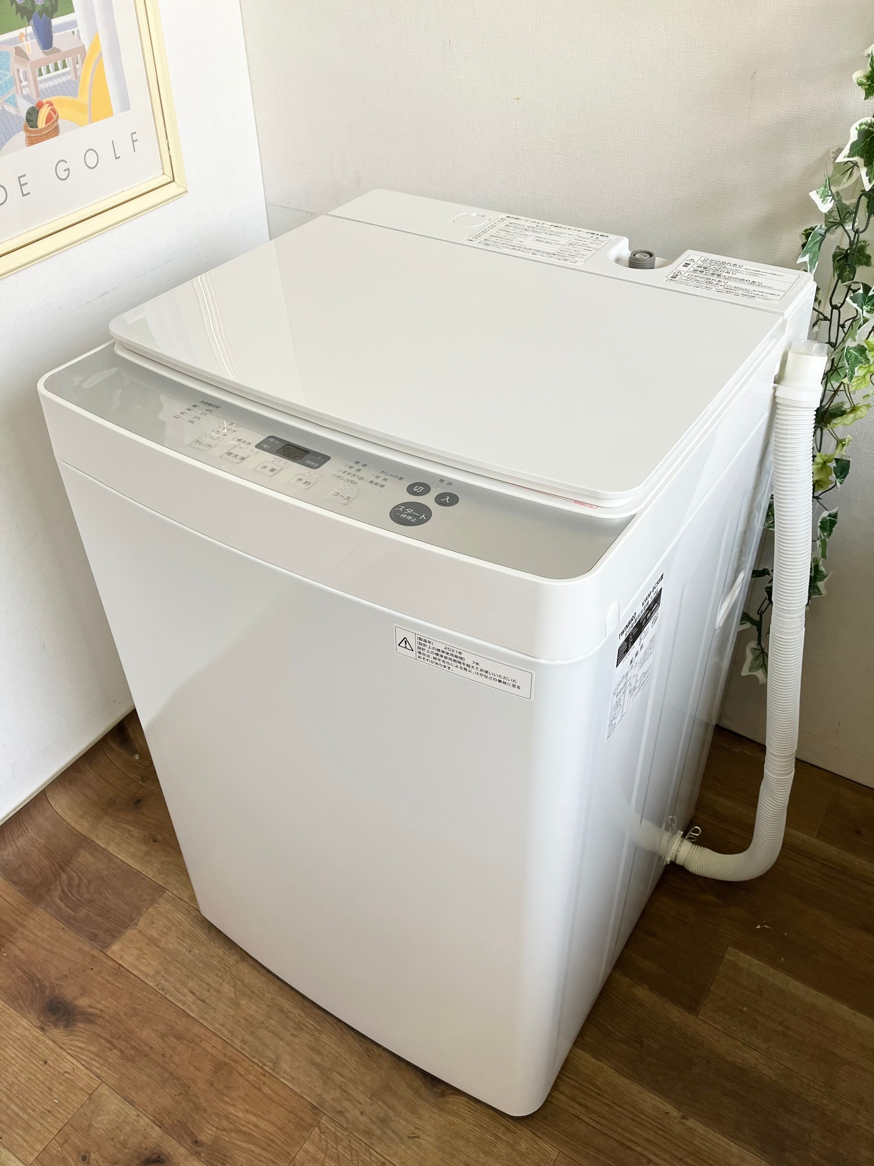TWINBIRD 洗濯機 KWM-EC55 5.5kg 2021年製 R137 - 洗濯機