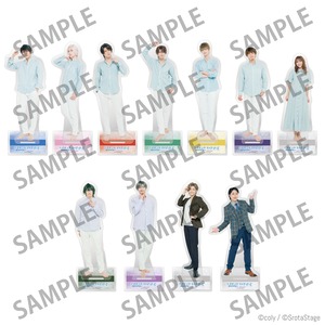 【マトリ・都築兄弟編】キャスト柄アクリルスタンド（選択可・全11種）【舞台『スタンドマイヒーローズ』Season0】
