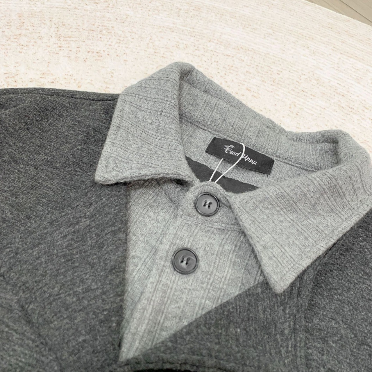 Layered Lapel Cardigan TB2556・画像10