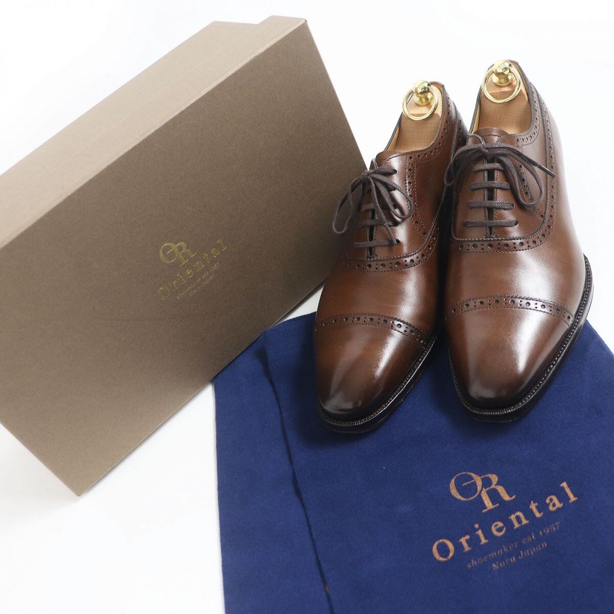 Oriental jackman クォーターブローグ　内羽根 グッドイヤー Oriental jackman クォーターブローグ 内羽根 グッドイヤー