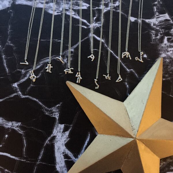 12星座・乙女座のネックレス【Constellations necklace -Virgo