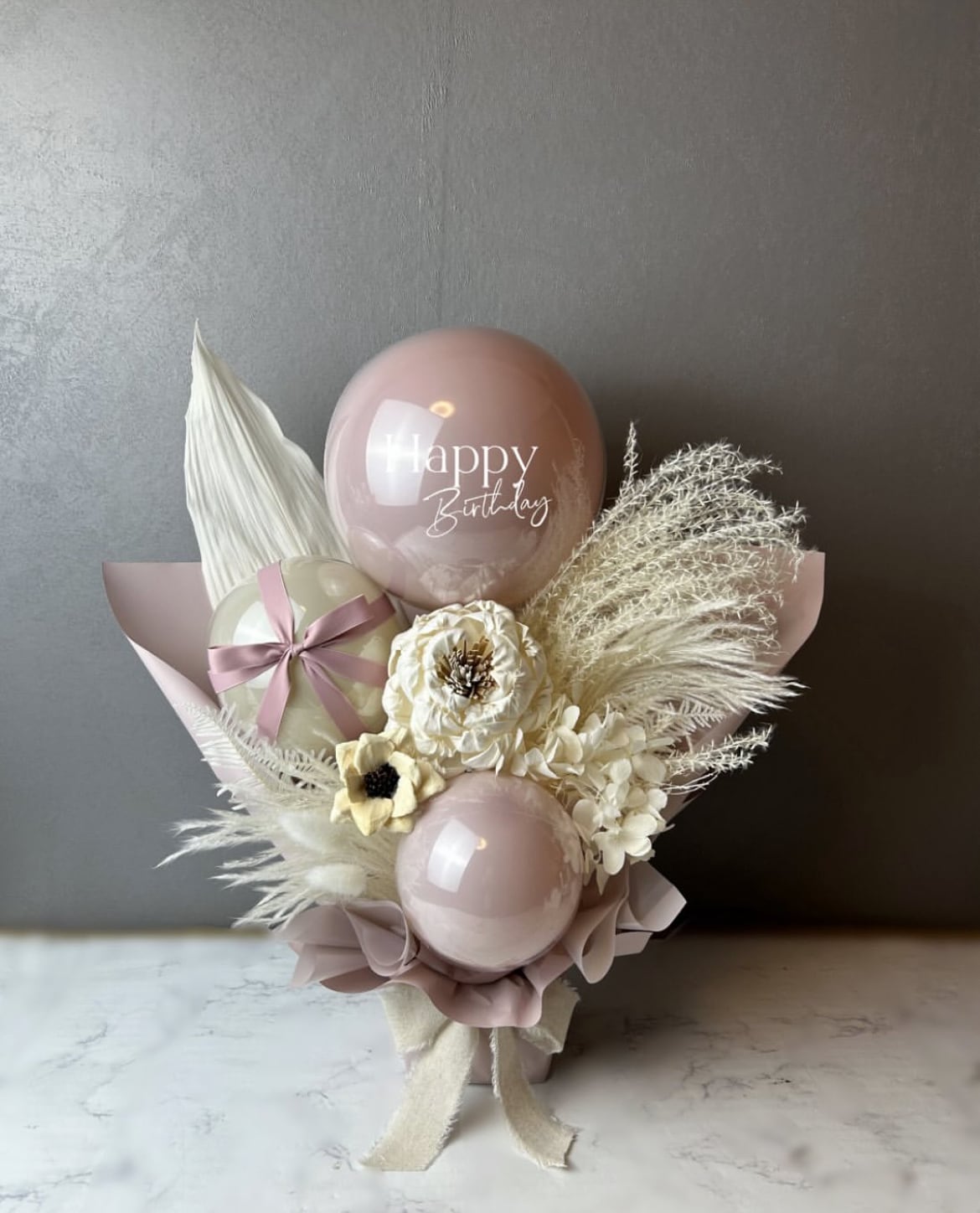 mofuバルーン(モーヴピンク)