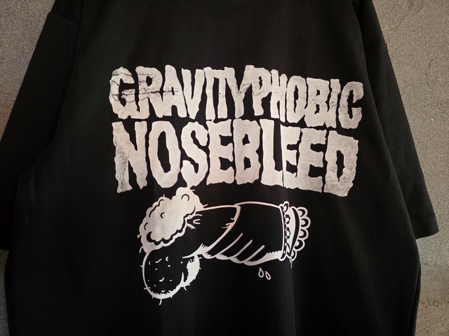 Dead stock - gravity ”type GNB-CHINGRA” T-SHIRTS(BLACK)