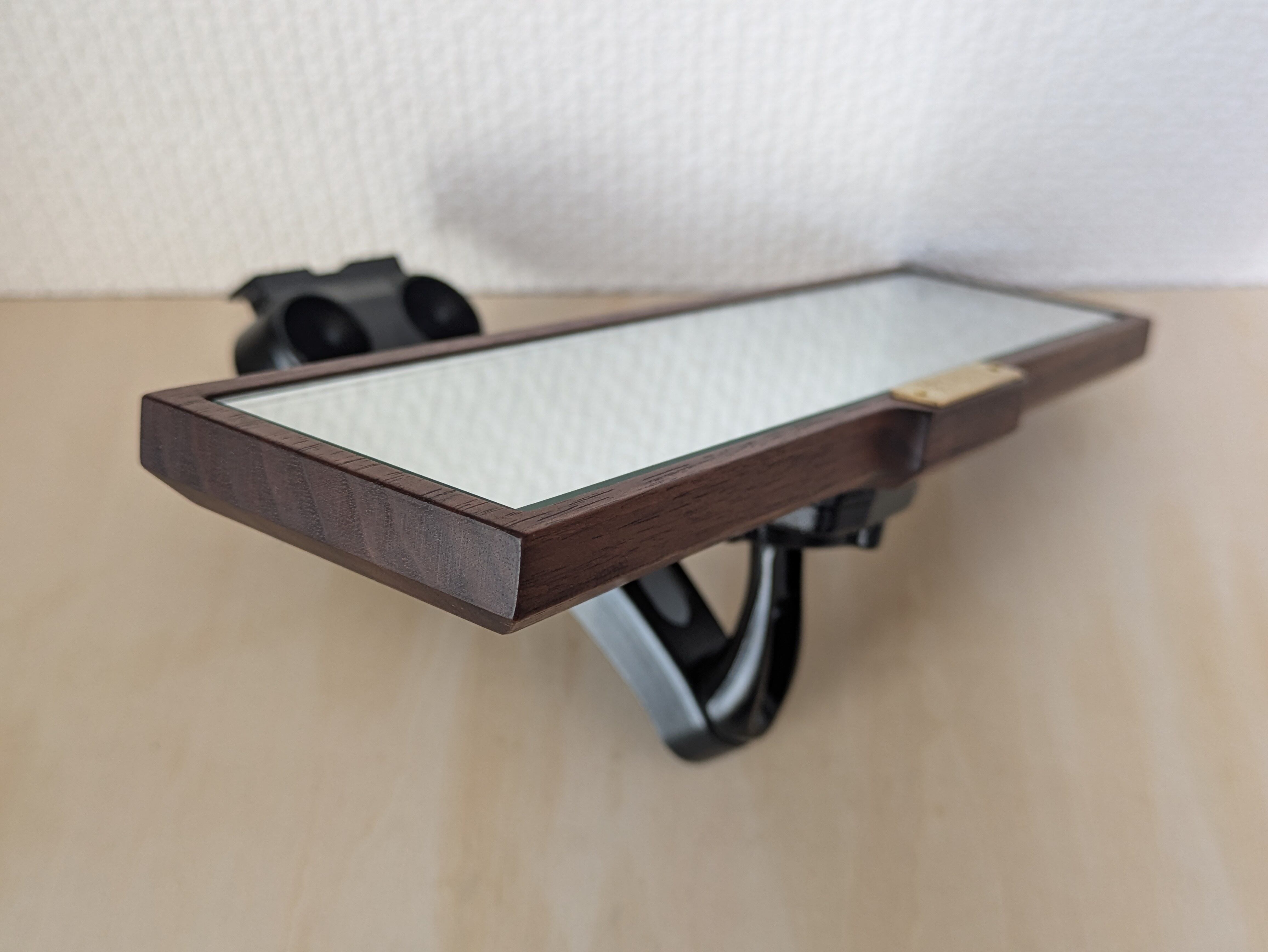 ウッドスリット・ルームミラー【ウォールナット】 ウッドスリット・ルームミラー【ウォールナット】 木材・板 yasu