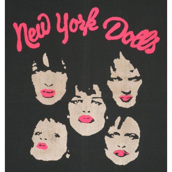 ロックTシャツ バンドTシャツ  NewYorkDolls レディース