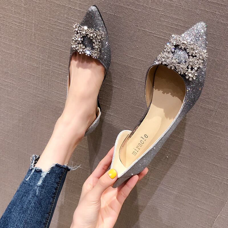 ラインストーンレディースサマースタンダードレッドナイト 靴 シューズ レトロ 夏物 部族の婦人靴6337206