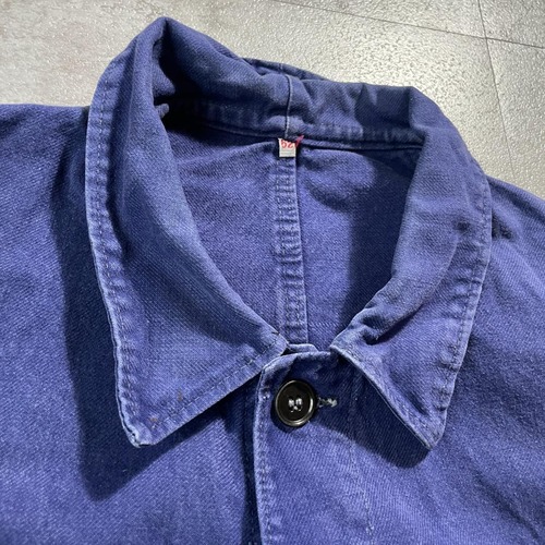 50-60s VETRA サンフェードコットンツイル フレンチワークジャケット 詳細写真8