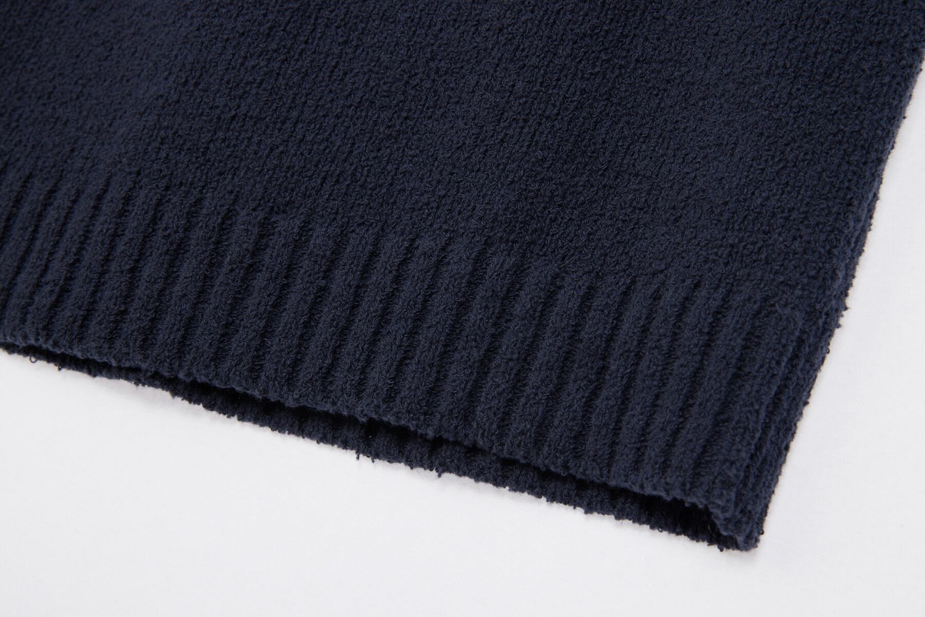 トップス REST&RECREATION RIB KNIT TOP_NAVY Rest & Recreation] RIB KNIT TOP - NAVY 正規品 韓国 ブランド