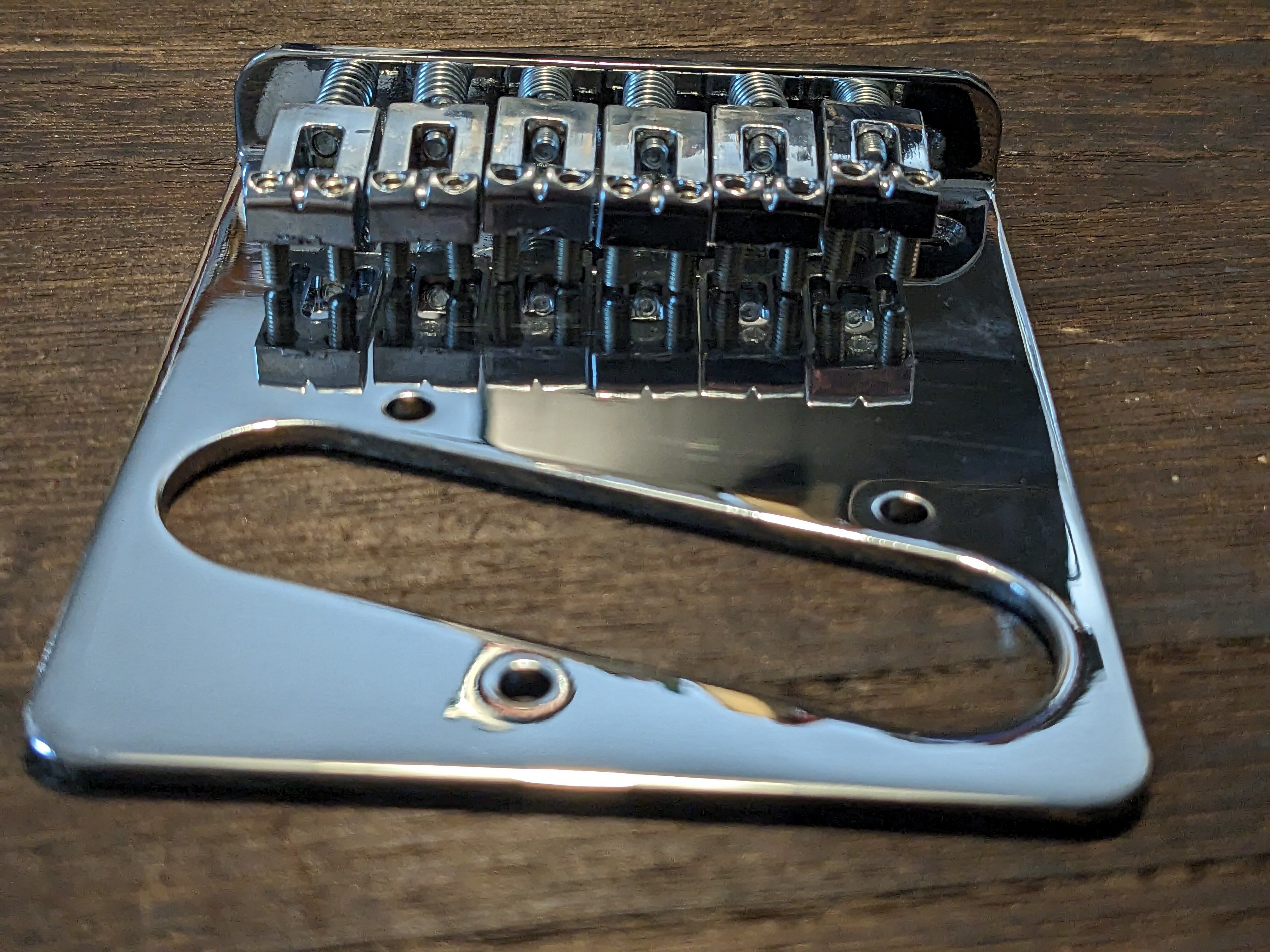 ブロックサドル ブリッジプレート テレキャスター クローム | OUTLET