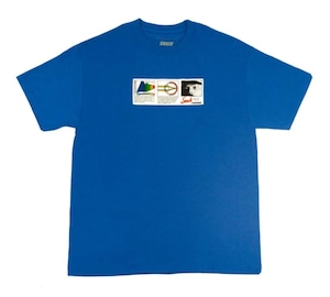 SNACK SKATEBOARDS / VISIONZ TEE / BLUE / Tシャツ / L