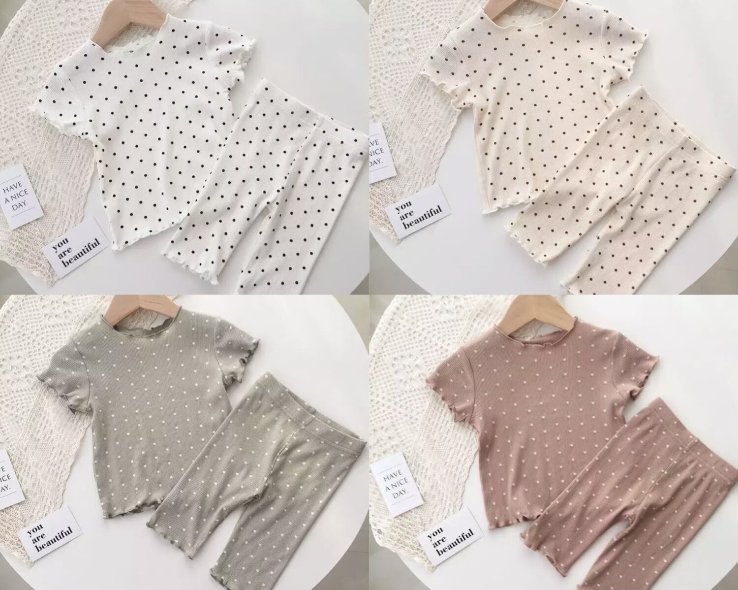 上下2点セット / 女の子 / 80〜130サイズ( A〜D )