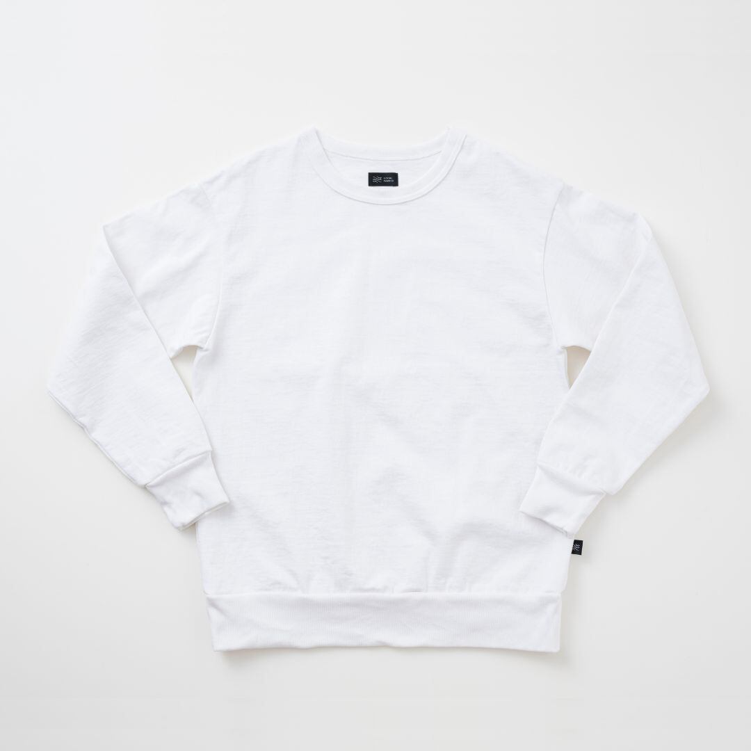 製品洗いをかけた吊り編みTシャツ | LOCAL FABRIC