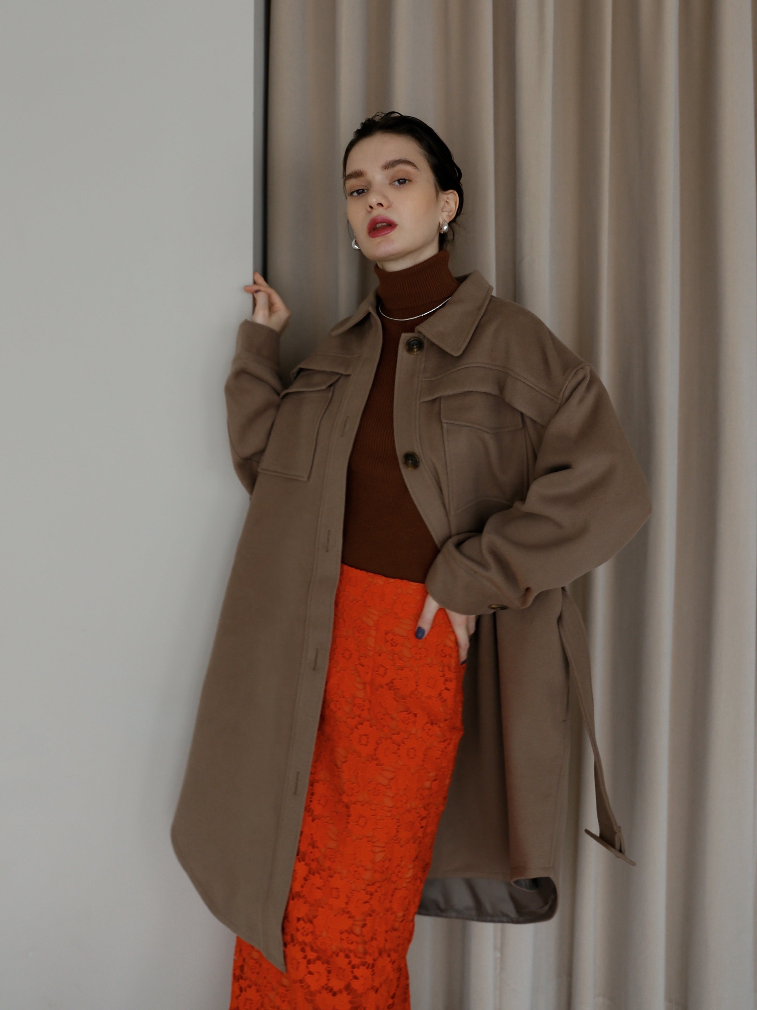 Katrin　CPO　coat（brown）　jacket　TOKYO